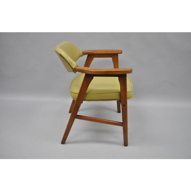 Vintage Gunlocke Mid Century Modern Danish Style Office Chair Chairish