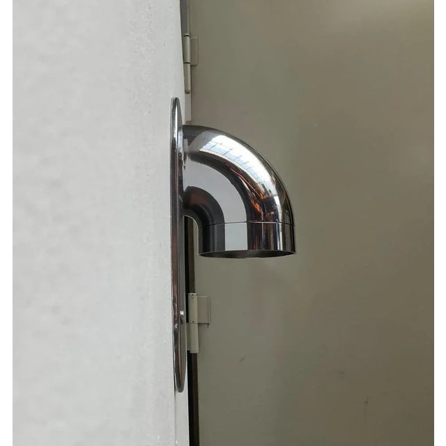 Vintage Danish Pipeline Wall Lamps Sconces by Ole Pless Jørgensen for Nordisk Solar, Set of 2 For Sale - Image 4 of 18