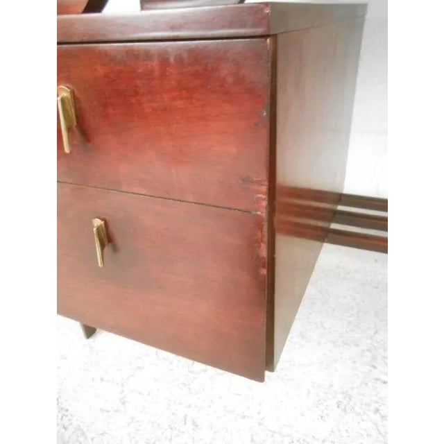 Mid 20th Century Floating Top Desk For Sale - Image 9 of 12