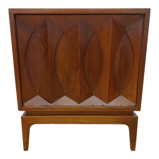 Mid-20th Century Albert Parvin Style Sculptural Nightstand For Sale