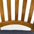 Set of Six Restored Mid-Century Oak Slat-Back Dining Chairs, Walnut For Sale - Image 10 of 18