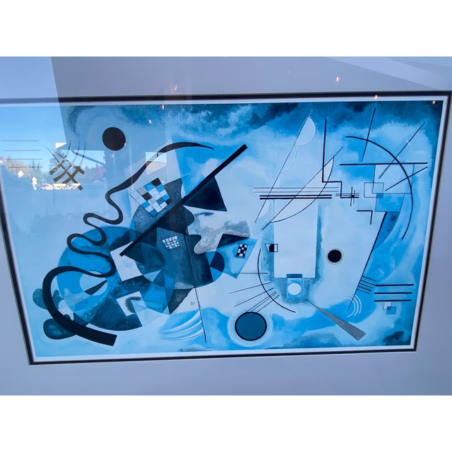 Make a bold, sophisticated statement with this impressive, oversized contemporary art print reproducing a classic 1940...