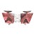 Vintage 1970’ S Soviet Russian Modernist Rhodonite & 875 Silver Candle Holder For Sale