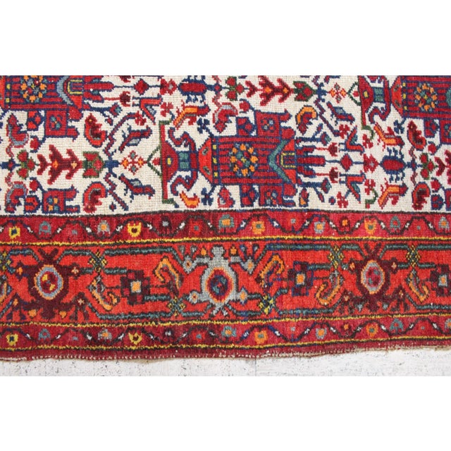 Early 20th Century Abedeh Rug For Sale - Image 6 of 8