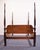 Wood Thomasville Furniture Mahogany Collection Traditional Style Queen Size Four Poster Bed 14511-575 For Sale - Image 7 of 11