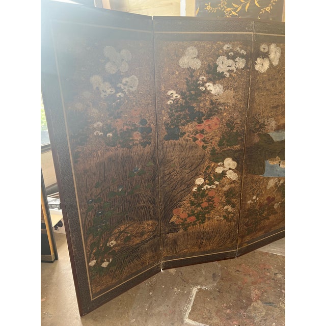 Japanese 17th Century Japanese Screen For Sale - Image 3 of 12