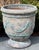 Pair Anduze-Form Planters, Festoon Relief, Glazed Terracotta For Sale - Image 9 of 16