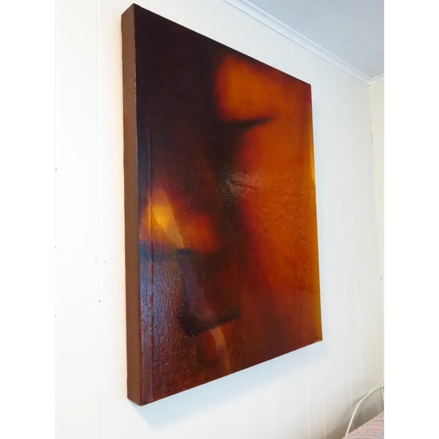 Modern Organic Modernist Painting by Sunnyo Lee For Sale - Image 3 of 3