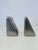 Mid-Century Modern Pair of Aluminum and Walnut Bookends for Jenfredware Maison Gourmet by Kenji Fujita, Circa 1960s For Sale - Image 3 of 6