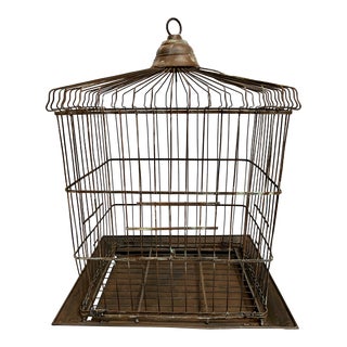 Early 1900s Hendryx Birdcage For Sale