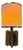 Table Lamp by Banco Firenze, Italy, 1970s For Sale