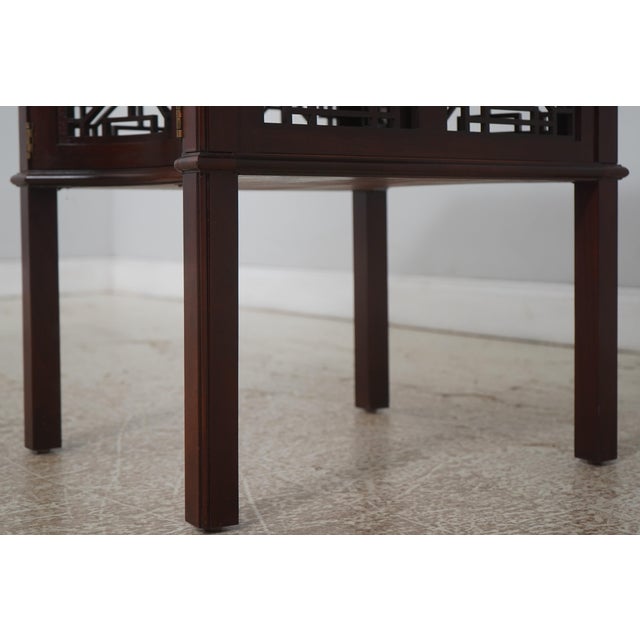 Craftique Mahogany Dropleaf Pembroke Table For Sale - Image 12 of 18