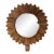 Rattan Sunflower Mirror by Vivai Del Sud. Italy, 1970s For Sale
