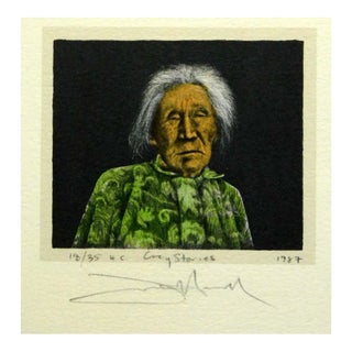 1990s Frank Howell "Gray Stories" Hand Colored Hand Signed For Sale