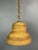 Mid-Century Italian Pencil Reed Rattan Bamboo and Brass Hanging Pendant Lamp, 1970s For Sale - Image 14 of 14