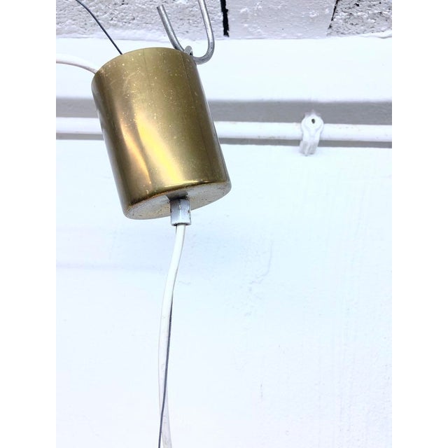 Mid-Century Modern Italian Murano Glass Pendant Lamp by Renato Toso & Roberto Pamio for Leucos, 1970s For Sale - Image 3 of 10