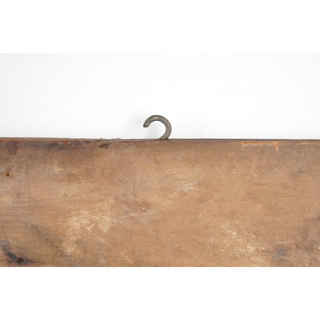 Antique Colorful Stained Fanlight Transom Window 72 X 36 In. For Sale - Image 13 of 13