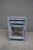 Distressed Blue Graduated Nesting Tables With Geometric Open Base – Set of 3 For Sale - Image 10 of 11