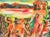 Malda Muizule, Nude Summer, 1971, Watercolor For Sale