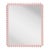 Fleur Home Carnival Muses Rectangle Mirror in Authentic Pink, 24.5x36 For Sale