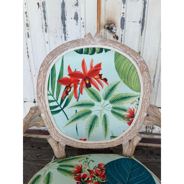 Pair of Tropical Twig Regency Armchairs For Sale - Image 10 of 12