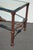 1990s Vintage Diego Giocometti Iron Patinated Metal Dining Table Desk W Beveled Glass For Sale - Image 5 of 16