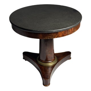 Mahogany Center Table, 19th Century For Sale