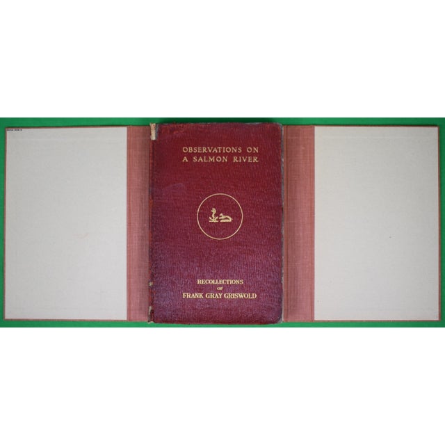 Traditional "Observations on a Salmon River: Recollections of Frank Gray Griswold" 1922 Griswold, Frank Gray For Sale - Image 3 of 11