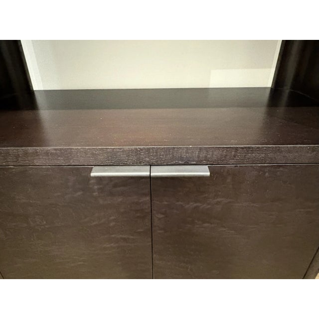 2020s Theodore Alexander Silent Black Kesden Bookshelf For Sale - Image 5 of 10