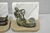 Mid 20th Century Mid 20th Century Curtis Clawson Mid Century Modern Brutalist Nautical Bronze & Marble Bookends For Sale - Image 5 of 15