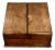 Victorian Mahogany Stationary Box, 1860s For Sale