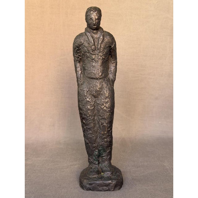 Anonimo, Bronze Sculpture, 1980s, Bronze For Sale - Image 3 of 11
