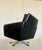 Vintage Danish Black Leather Swivel Chair by Georg Thams For Sale - Image 17 of 18