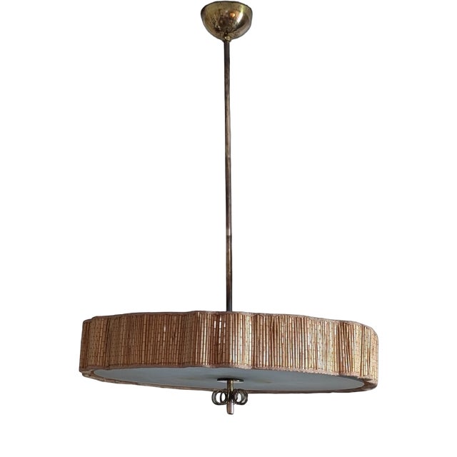 Pendant Lamp by Paavo Tynell & Kyllikki Salmenhaara, 1940s For Sale