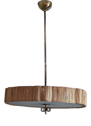 Pendant Lamp by Paavo Tynell & Kyllikki Salmenhaara, 1940s
