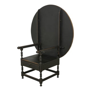 Country Tavern Style Painted Bench Table For Sale