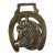 Late 19th Century Horse Brass Medallion For Sale