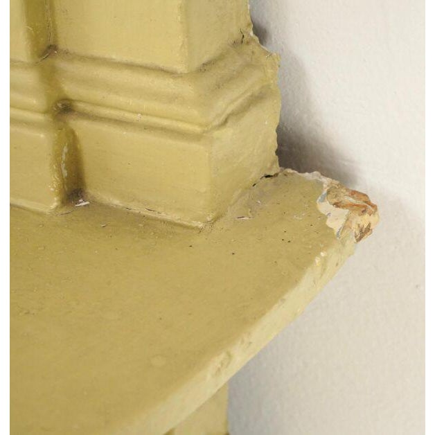 Reclaimed Colonial Revival Painted Wood Mantel For Sale - Image 9 of 11