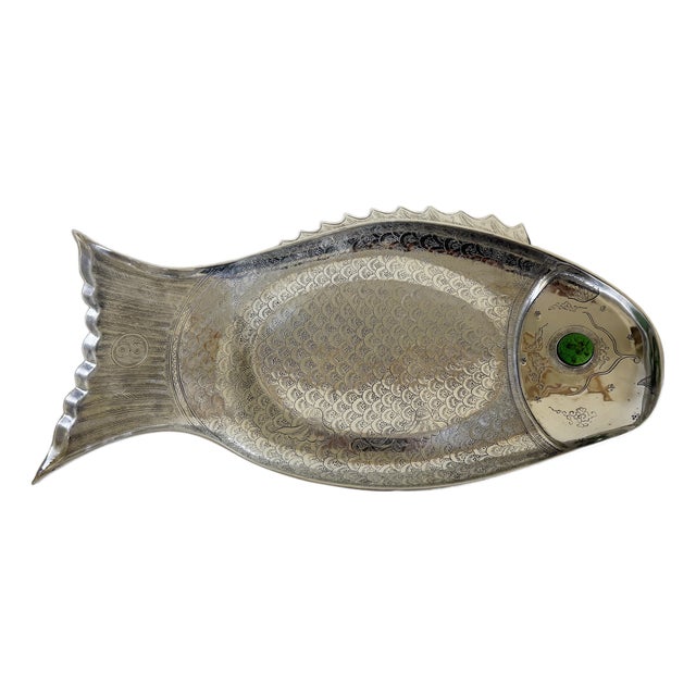 Vintage Arthur Court Fish Serving Platter, 1975 For Sale