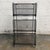 This mid-century iron magazine stand has a great utilitarian look, with open expanded metal mesh panels, slim tubular side...