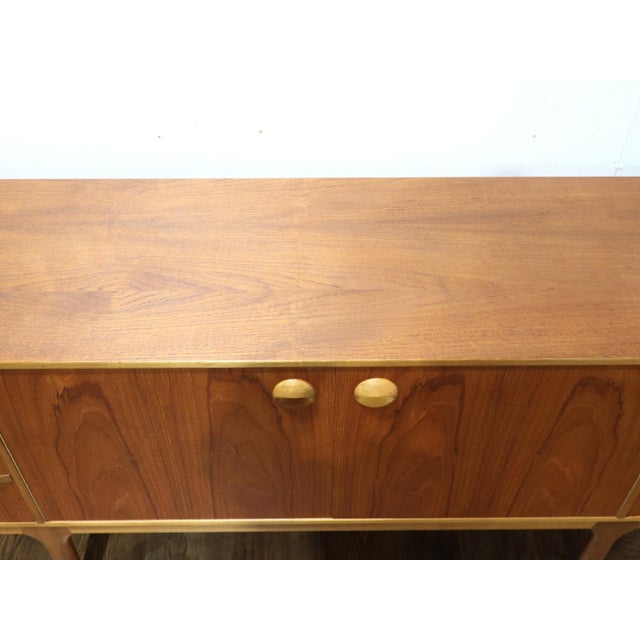 1960s Mid Century Modern Vintage Teak Sideboard Credenza by McIntosh For Sale - Image 13 of 15