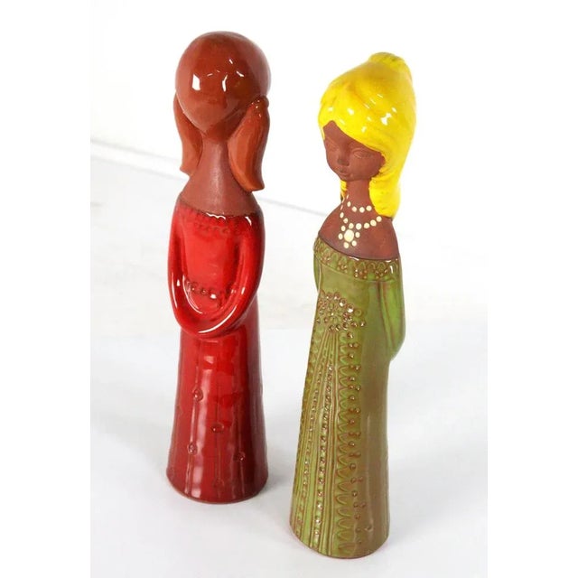 Ceramic Lady Figures from Goebel, Set of 2 For Sale - Image 11 of 16