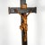19th Century Antique Neo Gothic Carved Wood Corpus Christ Crucifix Altar Piece, Devil Feet For Sale - Image 4 of 9