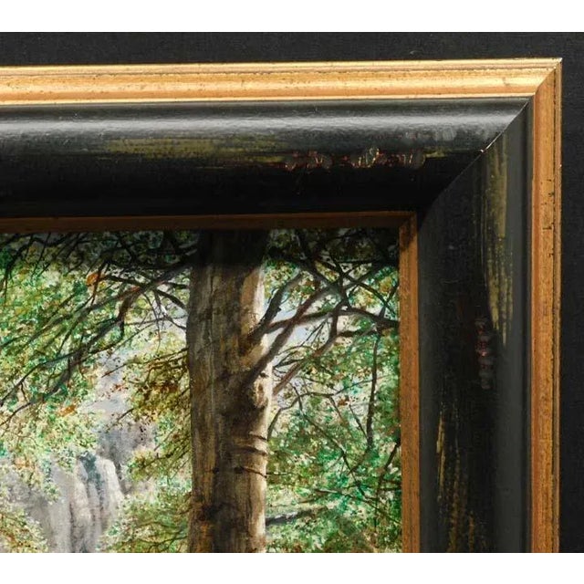 Impressionist Bradley Elsberry "Lighting the Way" Oil on Canvas Hand Signed For Sale - Image 3 of 4