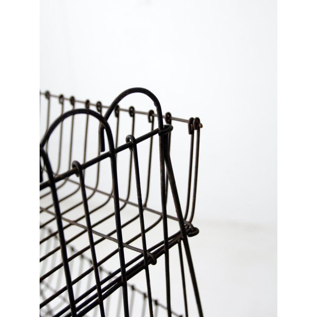Vintage Wire Display Rack For Sale - Image 4 of 12