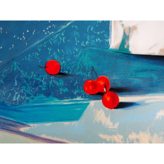 Claude Hemeret, Table d'été, Lithograph For Sale - Image 4 of 8