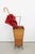 Wood Mid-Century Modern Rattan Umbrella Stand, Italy, 1960s For Sale - Image 7 of 7