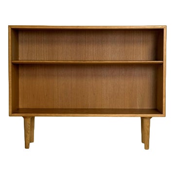 Scandinavian Oak Shelving Unit For Sale