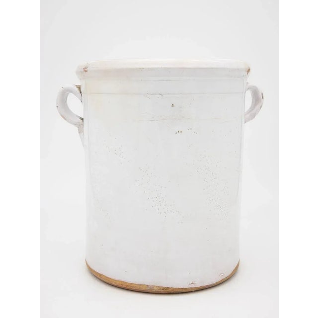 Antique Stoneware Urn With Handles For Sale - Image 11 of 11