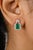 Zambian Emerald Diamond Statement Stud Earrings Gift for Her in 18K Gold to make a statement with your look. You shall...